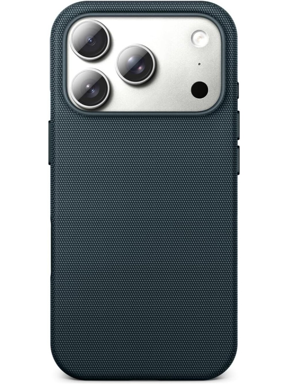 iPhone 18 Pro Max Blue Techwoven Drop Protection Shockproof Skin-Friendly Case